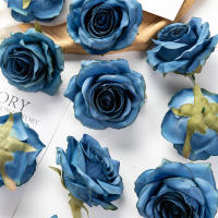 10/50pcs Cabezas De Rosa Silken Para Bodas Jardines Arches Navidad Decoraciones De Hogar DIY Cajas De Dulces Broches Estilo Floral - details 13