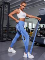 Pantalones De Yoga Para Mujer Cintura Alta Sin Costuras Con Punto De Pera Levantamiento De Glúteos Terciopelo Estilo Legging - details 21