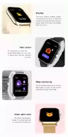 Reloj Inteligente para Mujer con Función de Ritmo Cardíaco y Presión Arterial Resistente al Agua IP68 para Android e iOS Regalo Perfecto - details 8