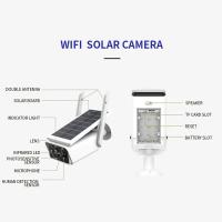 Cámara Solar Wifi Exterior 4MP Con Visión Nocturna En Color Protección De Seguridad CCTV IP PIR Visión Infrarroja 160° Para IOS Y Android - details 9