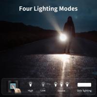 Linterna solar LED, linternas recargables portátiles solares LED de 1500 lúmenes con IP65 a prueba de agua, batería de 2000 mAh (paquete de 1) - details 2