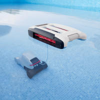 Kit de Maestro de Genkinno P2 Robot Pool Vacuum, Potencia de Succión de 2500GPH, Tiempo de Funcionamiento de 120 Minutos, con Gran Capacidad de Cesta, App OTA y Control Remoto, Tecnología AdaptiveSuc, para Hasta 100㎡/1000 pies cuadrados, Gris - Enchufe - details 8