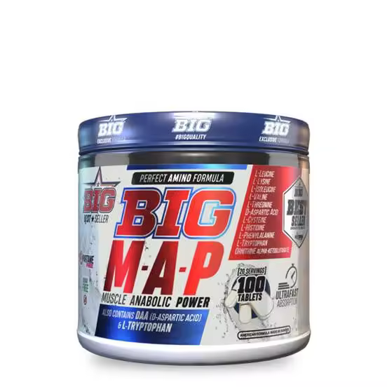 BIG M.A.P. BIG  aminoácidos esenciales Aumentan la Masa Muscular y Mejoran el Rendimiento Deportivo. - 1
