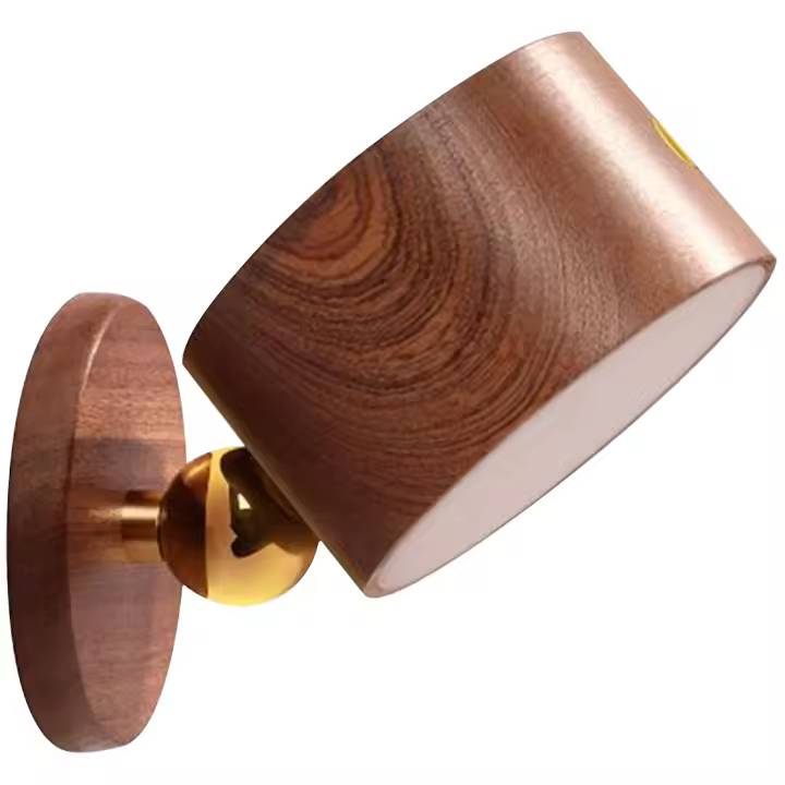 A Estrenar 2023 360 Rotación Magnética Ballcordless Led Apliques de Pared Lámparas Montadas En La Pared Con Batería Recargable Operado 3 Niveles de Brillo Inalámbrico Wa - 1