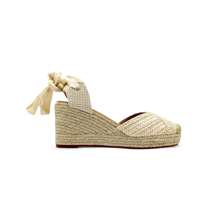 Calzados Soraia - Espardeña Valenciana Mujer con Cuerdas y Cuña de Yute - Cómodas y Elegantes - 1