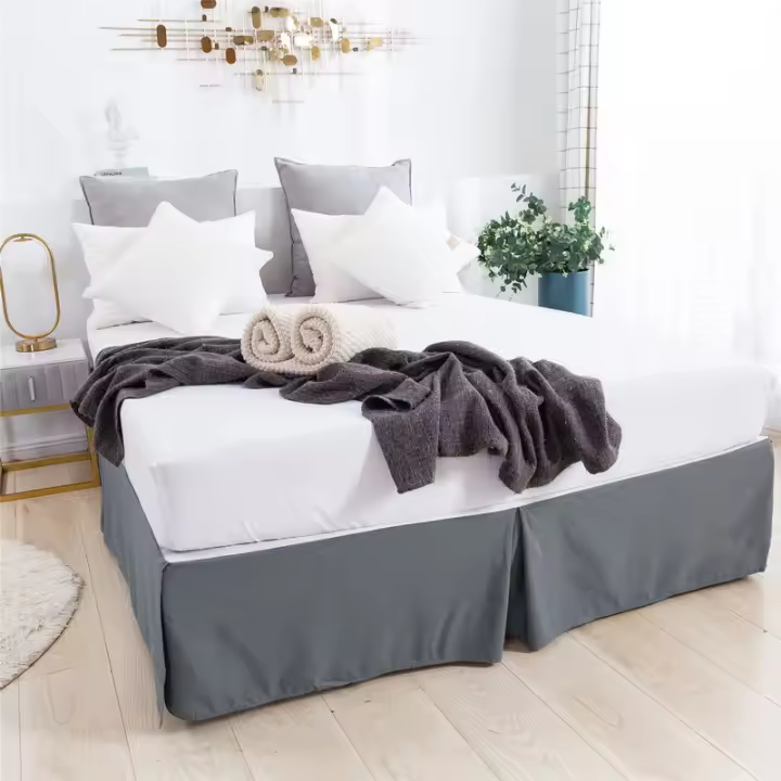 Enfriador De Cama Sólido Pulido Tamaño Estándar Para Camas De Soltera Dobles Reinas Reyones Cubierta No Esmerilada Suelta De Seda Poliéster 100% - 1