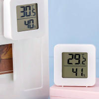 Mini Higrómetro Termómetro LCD Para Interior Medidor De Temperatura Y Humedad Digital Con Sensor Pared Montado - details 5
