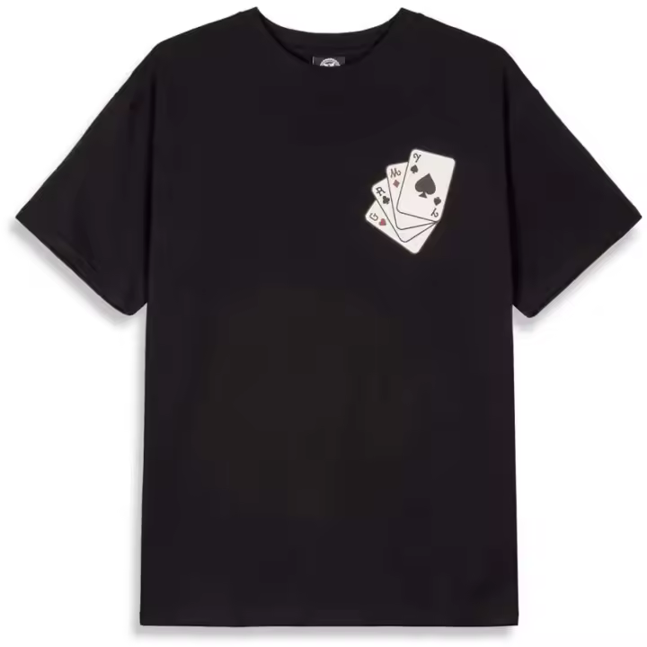 Camisetas marca Grimey modelo Ga723-Blk para unisex en color negro - 1