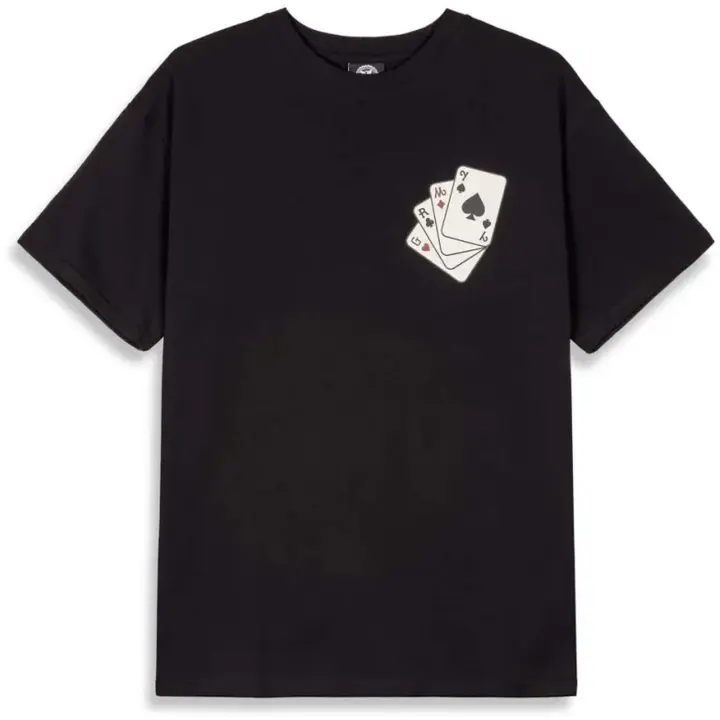 Camisetas marca Grimey modelo Ga723-Blk para unisex en color negro - 1