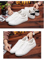 Zapatos De Moda Para Hombre Planos Primavera Verano Casual Comodidad Transpirable Ligero Suela De Goma Estilo Calle Blanco - details 0