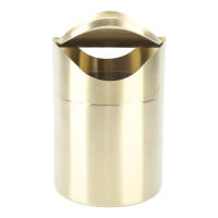 Mini Contenedor De Basura Para Encimera Ahorrador De Espacio Antihuella Acero Inoxidable 304 Para Escritorio En Oficina - details 8