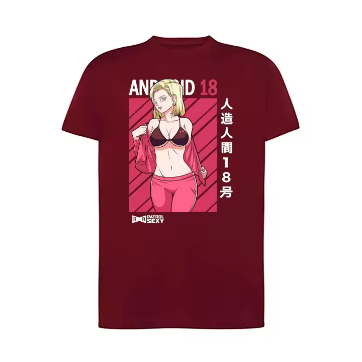 Camiseta D.B. Androide 18 - series, animación, anime - 1