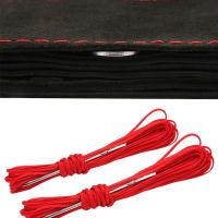 Cubierta De Volante De Coche Universal De Piel De Seda 38CM Accesorios De Interior Para Coche Tejido Al Aire Libre - details 8