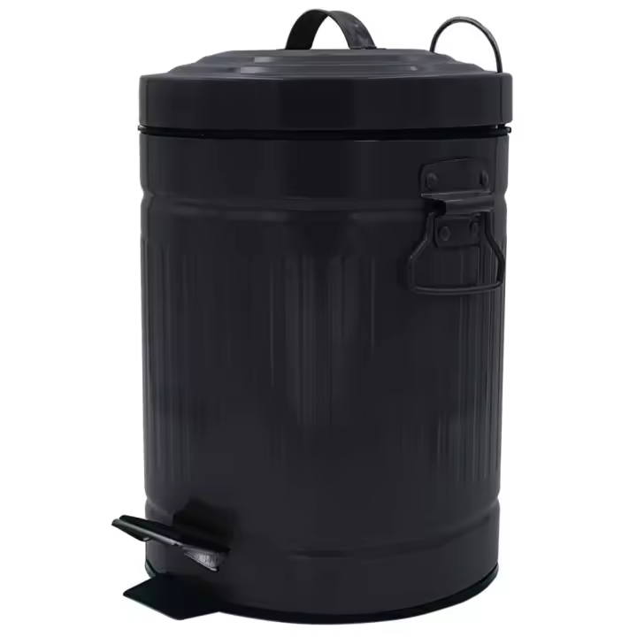 RIDDER Papelera Pumba negro 5 L - 1