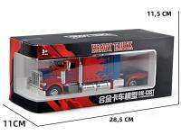 Modelo De Camión Peterbilt 389-Optimus Prime Prototipo 1:24 Con Sonido Y Luz Vehículo De Juguete De Aleación Para Niños - details 9