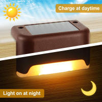 Lámpara Solar LED Para Pasos Exteriores Impermeable Iluminación De Patio Y Camino Puerta De Cama Moderna Instalación Auto-Contenida - details 7