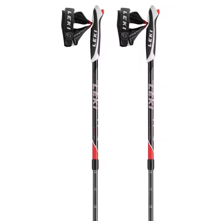 Material senderismo Bastones Leki Bastones Spin Negro Mujer - 1