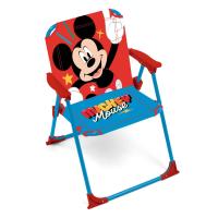 Arditex - Silla plegable infantil con dibujo Minnie Mouse, Mickey Mouse, y reposabrazos con medidas de 32x38x53cm apto para uso de exteriores o playa - details 1