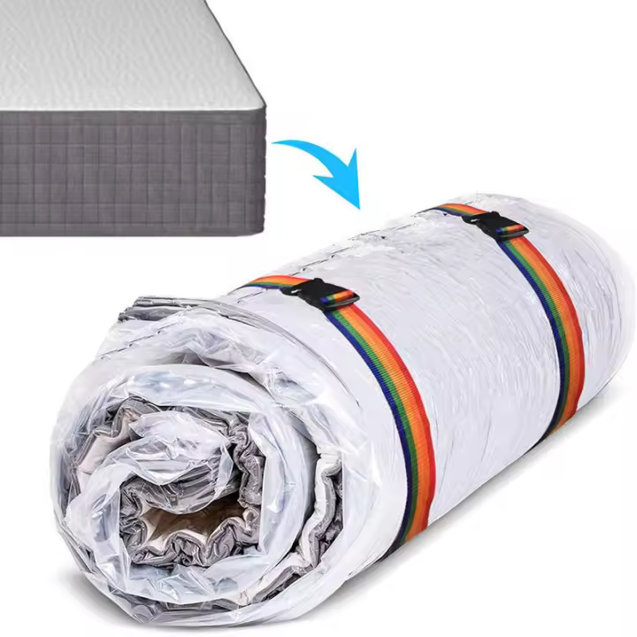 Bolsas de Vacío para Colchones Extra Grandes - 130x210cm - Látex/esponja Resistente - 1