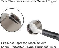 Para cafetera Delonghi ECO310EC330EC200 mango especial sin fondo 51mm, con 3 orejas de 4 mm de grosor - details 1