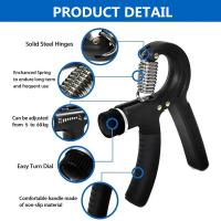 Ajustable Agarre De Resorte En Forma De R Para Entrenamiento De Fuerza De Muñeca Y Brazo Equipo De Fitness Y Rehabilitación Para Manos Y Dedos - details 3