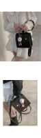Nicho bolso de alta gama mochila plateada moda transfronteriza casual mochila para mujer - details 9
