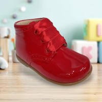 Ohmytoe Botas Primeros Pasos Niña 3198F NEW KAFFIR DEVIL CHAROL ROJO Respetuoso  calzado niños Winter ROYALE CORDONETS - details 1