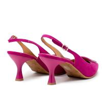 DANIELA VEGA 2380ANTE Zapatos de salón mujer 31861 24V STILETTO DESTALONADO ANTE FUXIA - details 1