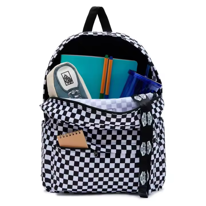 Vans Mochila Old Skool Check 22l - 1