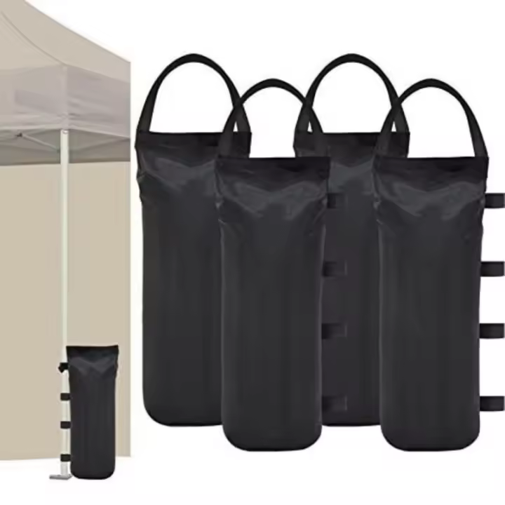 Bolsa De Arena Fija Para Techo De Tienda De Camping 20x47cm Resistente Al Viento Y Sol Solo Se Vende Por Pieza Si Se Necesitan Más Se Debe Comprar Separadamente - 1