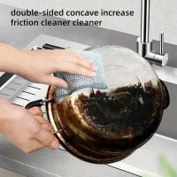 5-30pcs Paño De Limpieza Para Alambre Doble Cara Grueso Para Metal Plata Rags De Cocina Limpieza De Ollas Y Tazones Toallas Herramientas De Limpieza - details 3