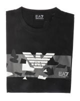 Emporio Armani EA7 Camiseta Algodón Hombre Negro 3 GPT09PJT7Z 1200 - details 1