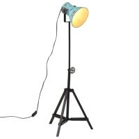 vidaXL Lámpara de pie desgastado 25 W E27 35x35x65/95 cm lámpara Color Multicolor,  Latón,  Negro y mas - details 0
