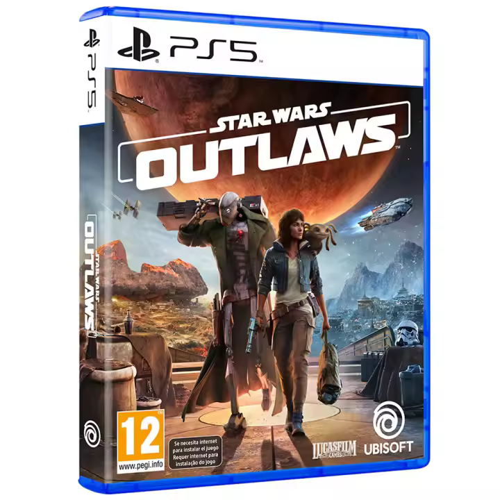 Star Wars Outlaws Ps5 -Nuevo a Estrenar - Pal España - UbiSoft - Lucas Film - Star Wars - Aventura - 1