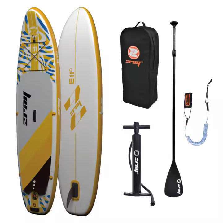 Tabla Paddle Surf ZRAY EVASION EPIC E11 (335x81x13cm).  Set Incl. Remo, correa seguridad, hinchador y bolsa de transporte. - 1