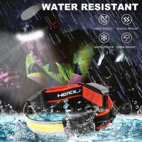 Linterna Frontal LED Recargable Para Pesca Correr Camping Lámpara De Corbata Impermeable Con Haz Ancho Para Exteriores - details 8