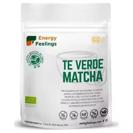 Energy Feelings Te Verde Matcha Polvo Eco Vegan Sin Gluten 100G - 1