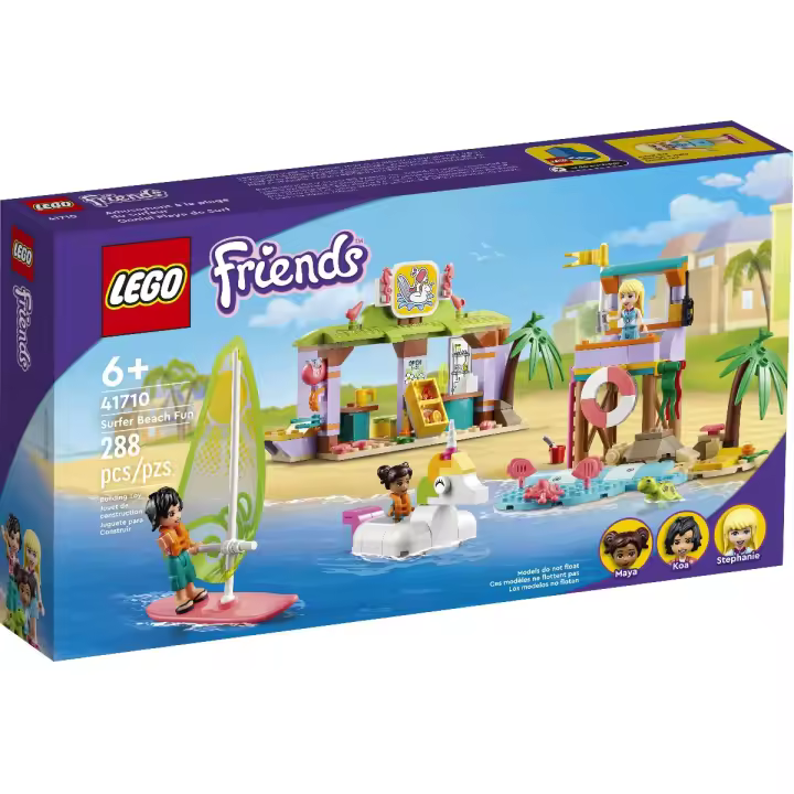 LEGO FRIENDS -  DIVERSIÓN EN PLAYA DE SURF, 41710, TIENDA CON LICENCIA OFICIAL - 1