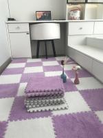 20PCS Tapete De Piso Suave De Cuero Genuino Para Niños Tapete Deportivo Antideslizante Y Absorbente De Impacto EVA Puzzle Juego Educativo Para Niños Tamaño 30x30cm - details 2