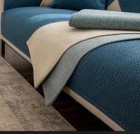 Cubierta De Sofá De Algodón Y Lino Universal Para Todas Las Estaciones Antideslizante Impermeable Para Sala De Estar Cubierta De Polvo Para Muebles - details 8