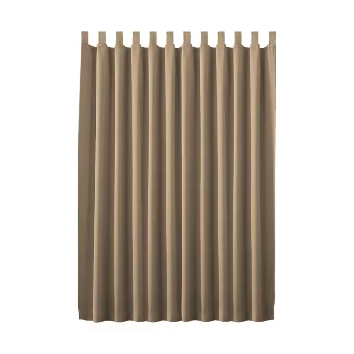 Cortina Térmica Impermeable Para Exterior 1PC Bloqueo De Sol Para Patio Porche Pergola Cabana Decoración Clásica Estilo Sólido - 1