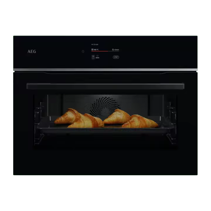 AEG - Horno compacto Serie 7000 MealAssist con SteamBake con Display CookSmart Touch 4,3 '', con WiFi - TA7PK721B - 1