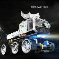 Bloques De Construcción Wandering Earth II Figuras De Astronauta Vehículo Lunar Transportador De Luna Estación Espacial Juguetes Para Niños Regalo - details 14
