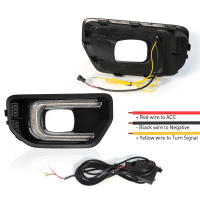 Luces Diurnas LED Para Ford Ranger 2022 2023 Wildtrak XLT Sport Platinum DRL Antena Delantera 12V Auto Con Función De Señal - details 2