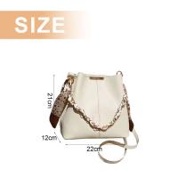 Bolso de hombro informal para mujer, tipo mensajero, de piel sintética impermeable, estilo universitario, para compras. - details 0