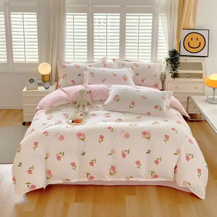 Juego de Funda Nórdica 4 Piezas de Algodón Alta Calidad Juego de Ropa de Cama- Dibujo Elegante - Varios Tamaños Disponibles - 1