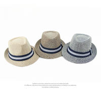 Sombrero Fedora De Lujo Para Hombres Mayores Protección Solar Para Playa Y Bodas Sombrero De Paja Para Fiesta De Jazz En Primavera Y Verano - details 2