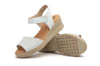 AE-649 Negro - Rojo - Beige - Cuero - Blanco - Platino Hecho en España Sandalias Mujer Piel Negro- Rojo - Beige - Cuero - Blanco - Platino Velcro Cuña Numeración: 35-41 Marca: Alto Estilo planta de gel y cierre velcro super comoda ideales para el verano - details 18