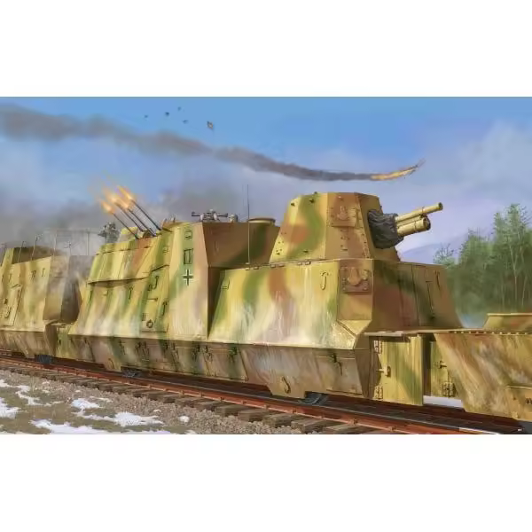 TROMPETA 01511 KANONE UND FLAKWAGEN 1/35 - 1