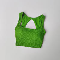 Sudadera Deportiva Para Mujer Push up Fitness Yoga Transpirable Running Vest Gimnasio Wear Top Tubo Bra Female Deporte Top - details 3